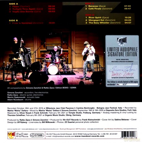 Zz Quartet: Midnight In Europe (RSD 2021) [Winyl]