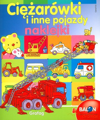 Ciężarówki I Inne Pojazdy Naklejki [KSIĄŻKA]