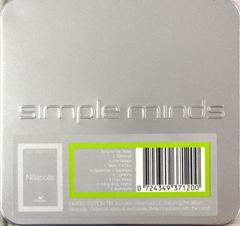 Simple Minds: Neapolis [CD]