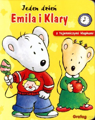 Jeden Dzień Emila I Klary Książeczka Z Okienkami (twarda) [KSIĄŻKA]
