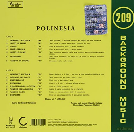 Piero Umiliani: Polinesia [CD]