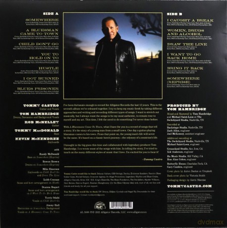 Tommy Castro: Presents A Bluesman Came To Town [Winyl]