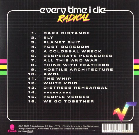 Every Time I Die: Radical [CD]