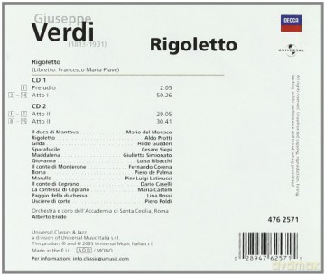 Erede-Del Monaco: Rigoletto [2CD]