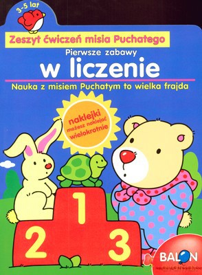 Zeszyt Ćwiczeń Misia Puchatka Pierwsze Zabawy W Liczenie [KSIĄŻKA]