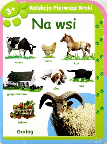 Kolekcja Pierwsze Kroki - Na Wsi (twarda) [KSIĄŻKA]