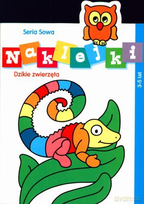 Naklejki Dzikie Zwierzęta [KSIĄŻKA]