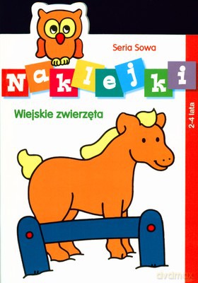 Naklejki Wiejskie Zwierzęta [KSIĄŻKA]