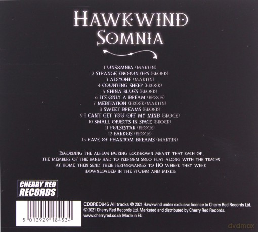 Hawkwind: Somnia [CD]