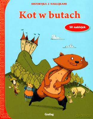 Kot W Butach Historyjka Z Naklejkami [KSIĄŻKA]