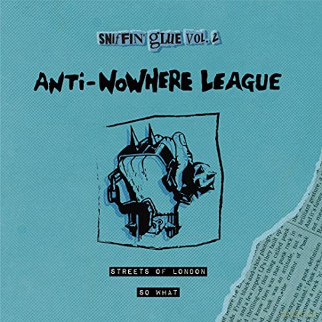 Anti-Nowhere League: Streets Of London (Blue) [Winyl]