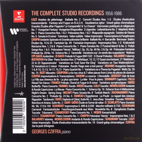 Georges Cziffra: The Complete Studio Recordings [41CD]