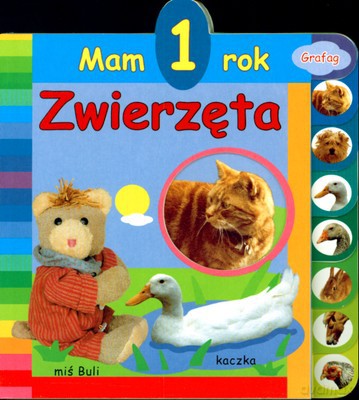 Mam 1 Rok Zwięrzeta (twarda) [KSIĄŻKA]