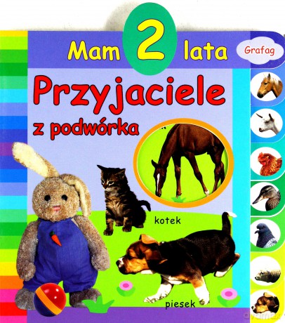 Mam 2 Lata Przyjaciele Z Podwórka (twarda) [KSIĄŻKA]