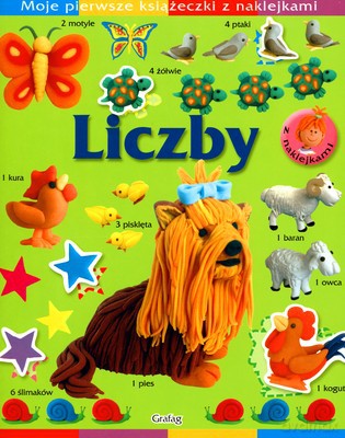Liczby Moje Pierwsze Książeczki Z Naklejkami - Opracowaniie Zbiorowe [KSIĄŻKA]