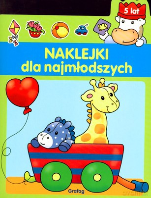 Naklejki Dla Najmłodszych 5 Lat [KSIĄŻKA]