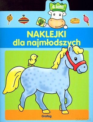 Naklejki Dla Najmłodszych 4 Lata [KSIĄŻKA]