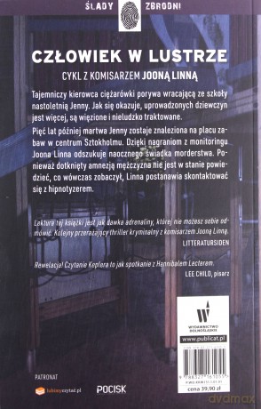 Człowiek w lustrze - Lars Kepler [KSIĄŻKA]