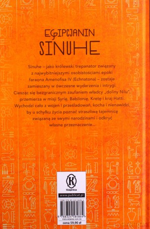 Egipcjanin Sinuhe - Mika Waltari [KSIĄŻKA]