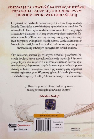 Historia naturalna smoków/Zwrotnik/Podróż/W labiryncie/W sanktuarium - Marie Brennan [KSIĄŻKA]