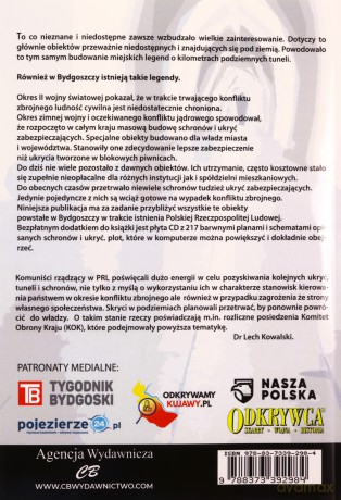 Schrony, tunele, ukrycia. Bydgoszcz podziemna w okresie PRL - Krzysztof Drozdowski [KSIĄŻKA]