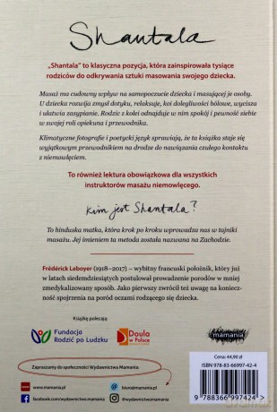 Shantala. Tradycyjna sztuka masażu - nowe wydanie - Frederic Leboyer [KSIĄŻKA]