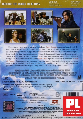 W 80 dni dookoła świata (2004) [DVD]