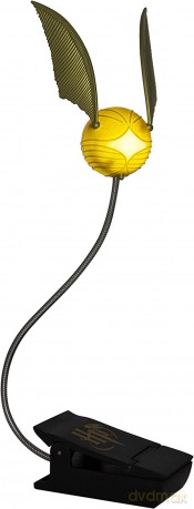 Harry Potter Golden Snitch lampka Harry Potter złoty znicz klips