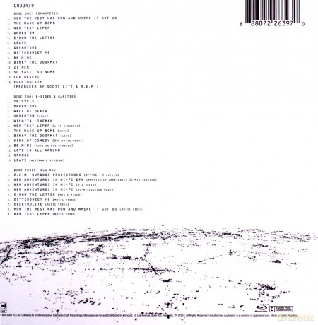 R.E.M.: New Adventures In Hi-Fi 25th Anniversary Edition [Blu-Ray]+[2CD]