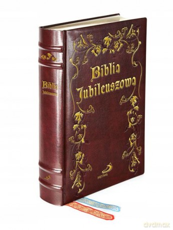 Biblia jubileuszowa - skóra standard [KSIĄŻKA]