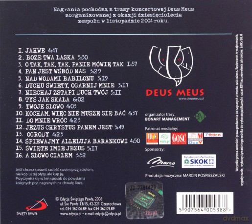 Deus Meus Trasa [CD]