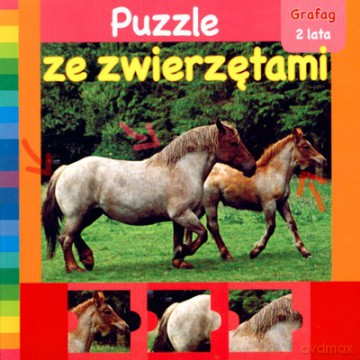 Puzzle Ze Zwierzętami (twarda) [KSIĄŻKA]