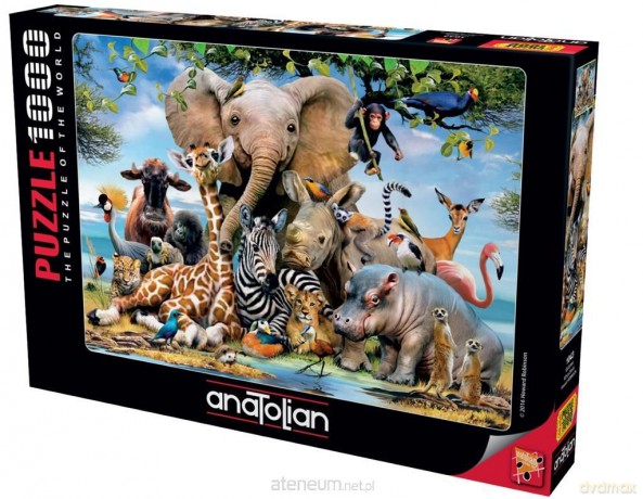 ANATOLIAN 1000 el. Afrykańskie zwierzęta [PUZZLE]