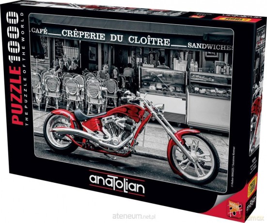 ANATOLIAN 1000 el. Czerwony chopper [PUZZLE]