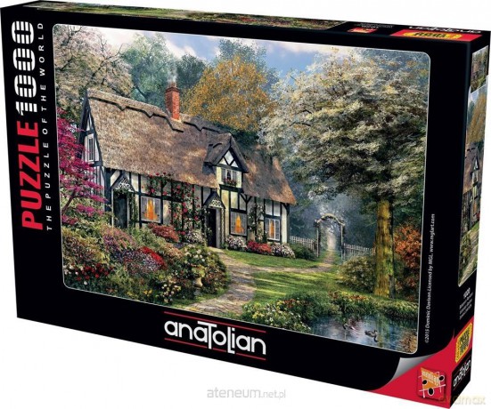 ANATOLIAN 1000 el. Dom z pięknym ogrodem [PUZZLE]