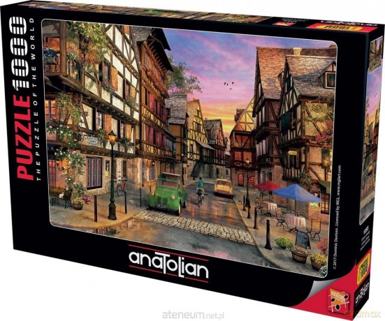 ANATOLIAN 1000 el. Francja, Widok na ulicę Colmar [PUZZLE]
