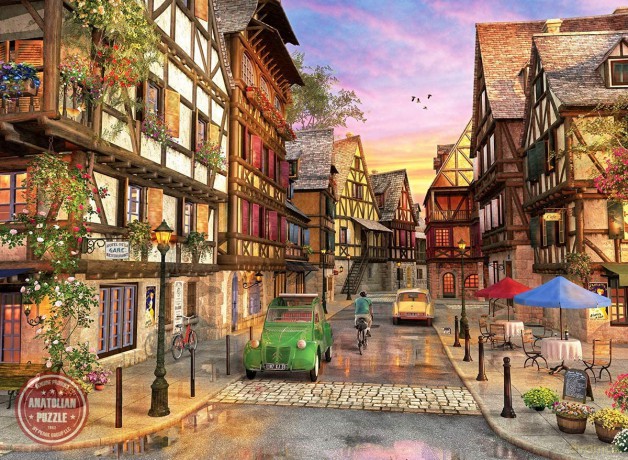 ANATOLIAN 1000 el. Francja, Widok na ulicę Colmar [PUZZLE]