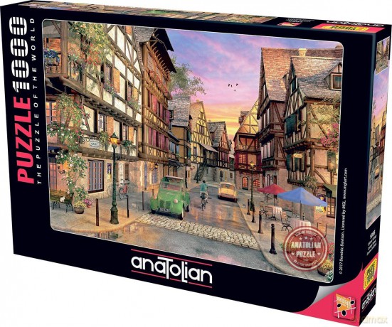 ANATOLIAN 1000 el. Francja, Widok na ulicę Colmar [PUZZLE]