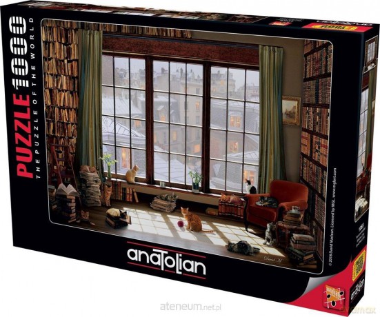 ANATOLIAN 1000 el. Koty w oknie [PUZZLE]