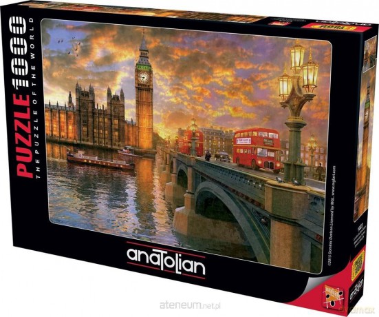 ANATOLIAN 1000 el. Londyn o zachodzie słońca [PUZZLE]