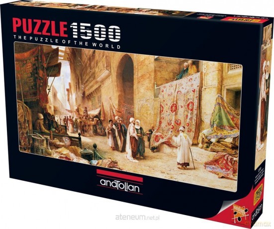 ANATOLIAN 1500 el. Panorama Sprzedawcy dywanów w Kairze [PUZZLE]