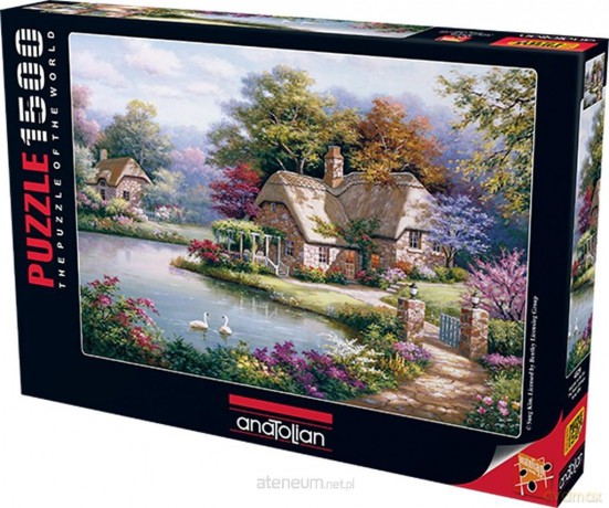 ANATOLIAN 1500 el. Wiejska chata nad jeziorem [PUZZLE]