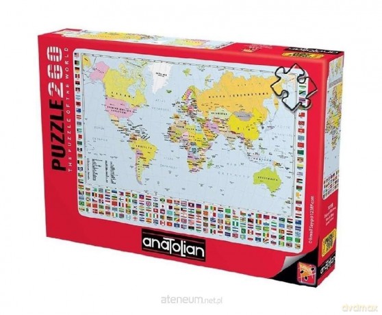 ANATOLIAN 260 el. Mapa Świata [PUZZLE]