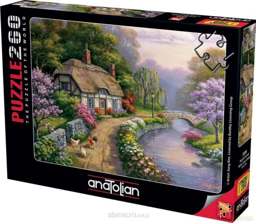 ANATOLIAN 260 el. Piękna chata nad rzeką [PUZZLE]