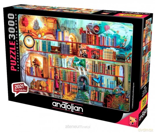 ANATOLIAN 3000 el. Biblioteka pełna przygód [PUZZLE]