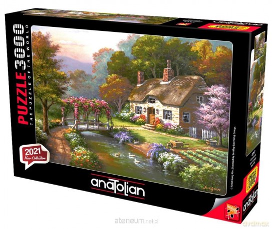 ANATOLIAN 3000 el. Chata z pięknym ogrodem [PUZZLE]