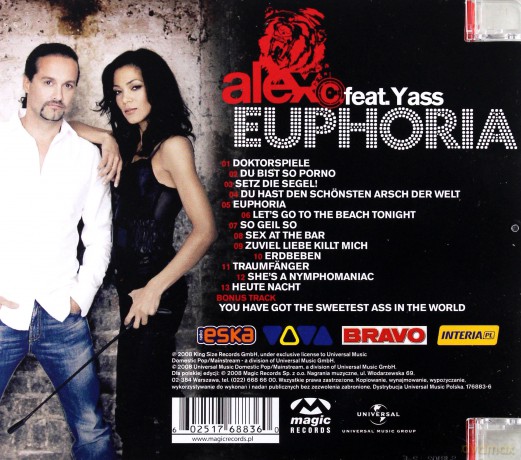 Alex C. feat. Yass: Euphoria [CD]