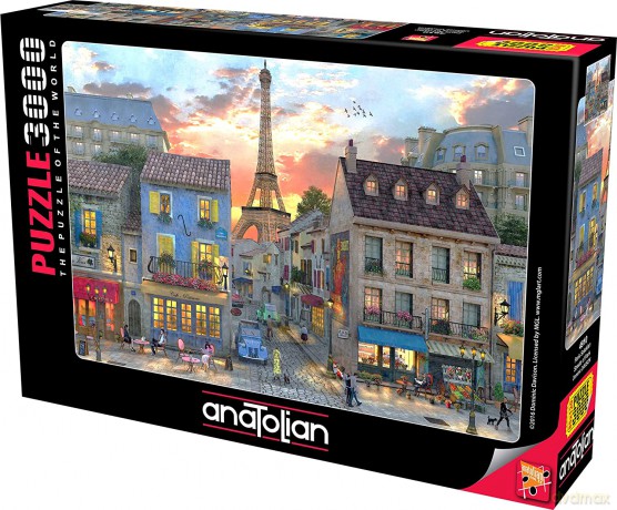 ANATOLIAN 3000 el. Ulice Paryża [PUZZLE]