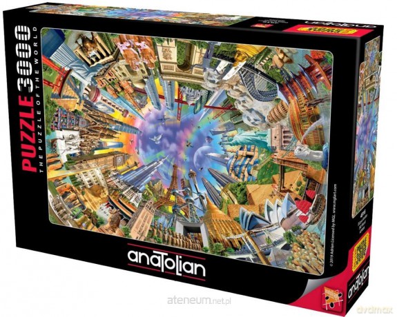 ANATOLIAN 3000 el. Zabytki z całego świata [PUZZLE]
