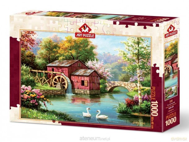 ARTPUZZLE 1000 el. Czerwony stary młyn [PUZZLE]